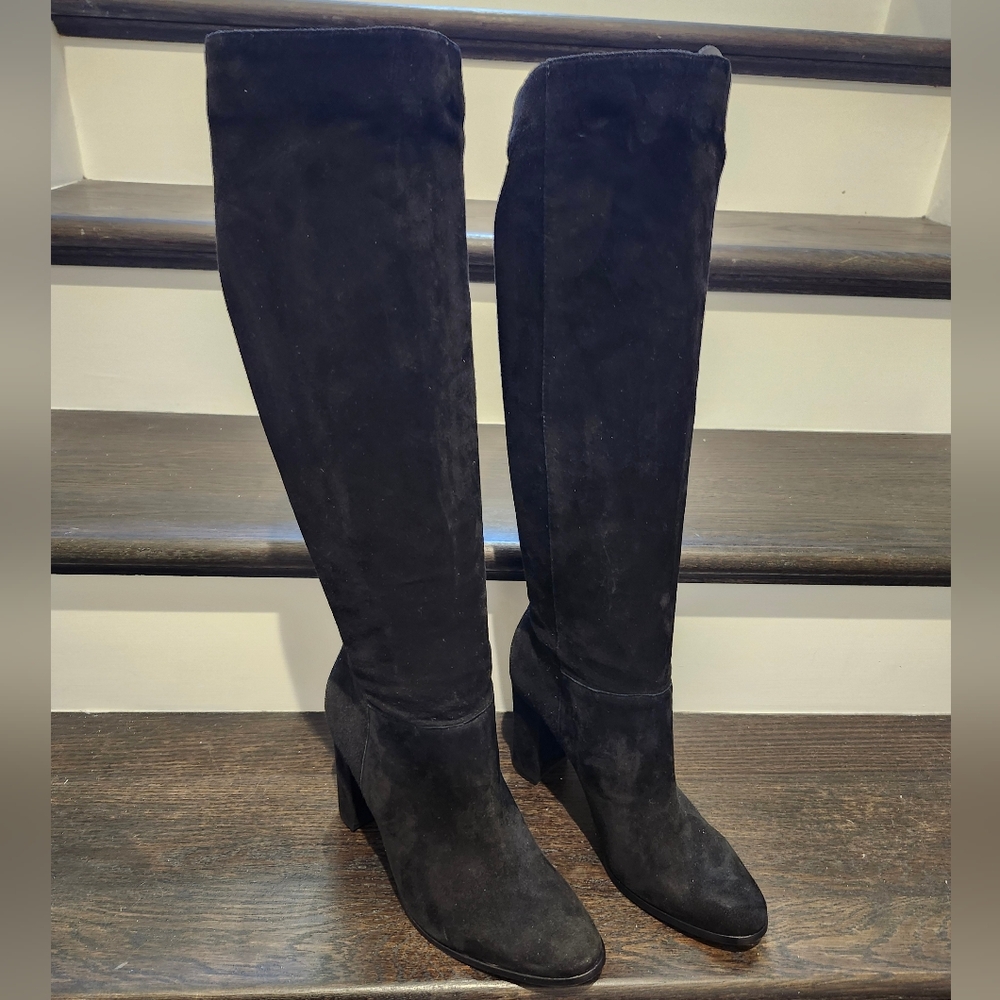 Lauren Ralph Lauren Artizian Tall Bo-Tal Over the Knee Boots Retails $275